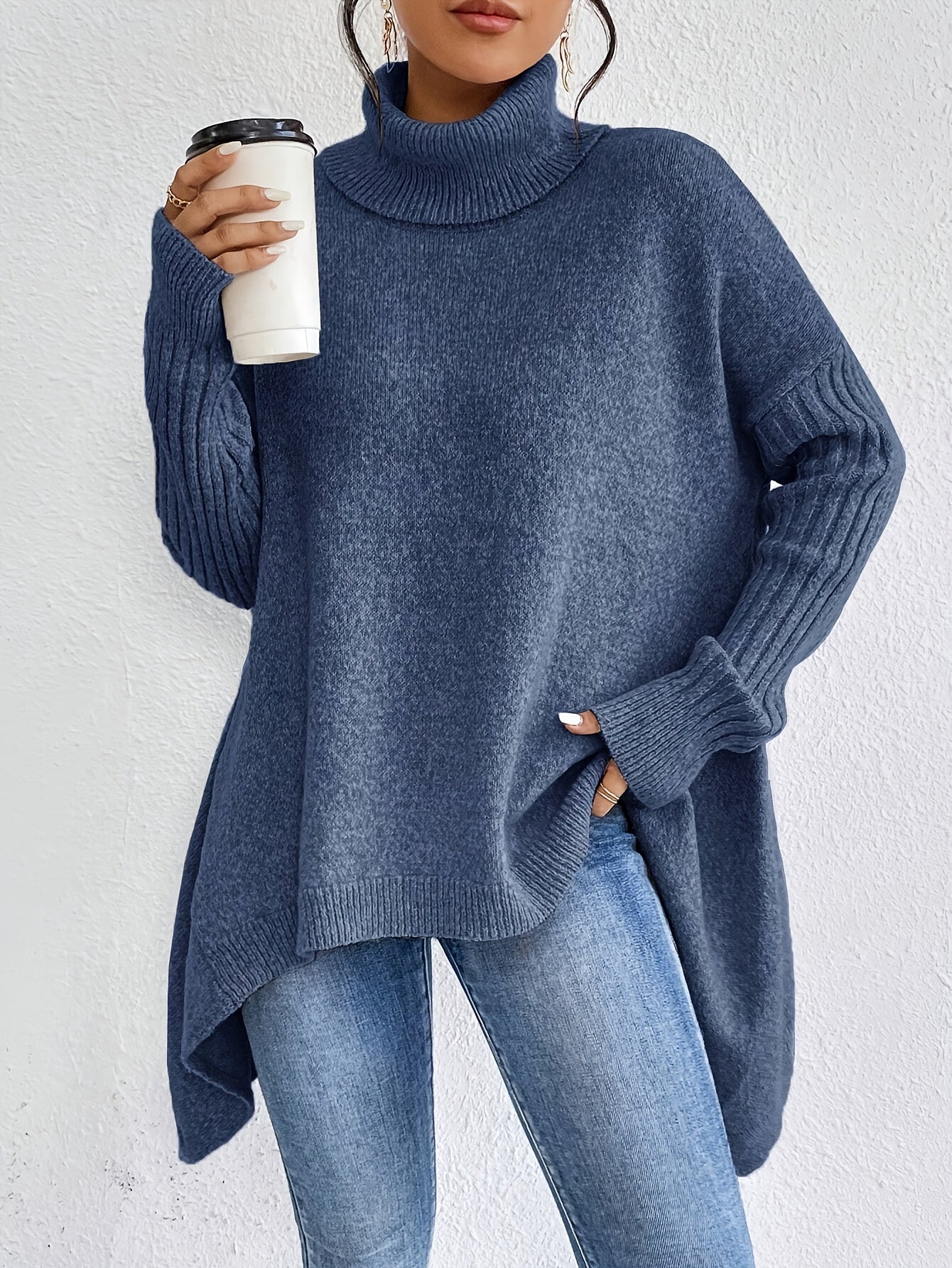 Bella™ | Cozy Knit Turtleneck - By Mezory-London