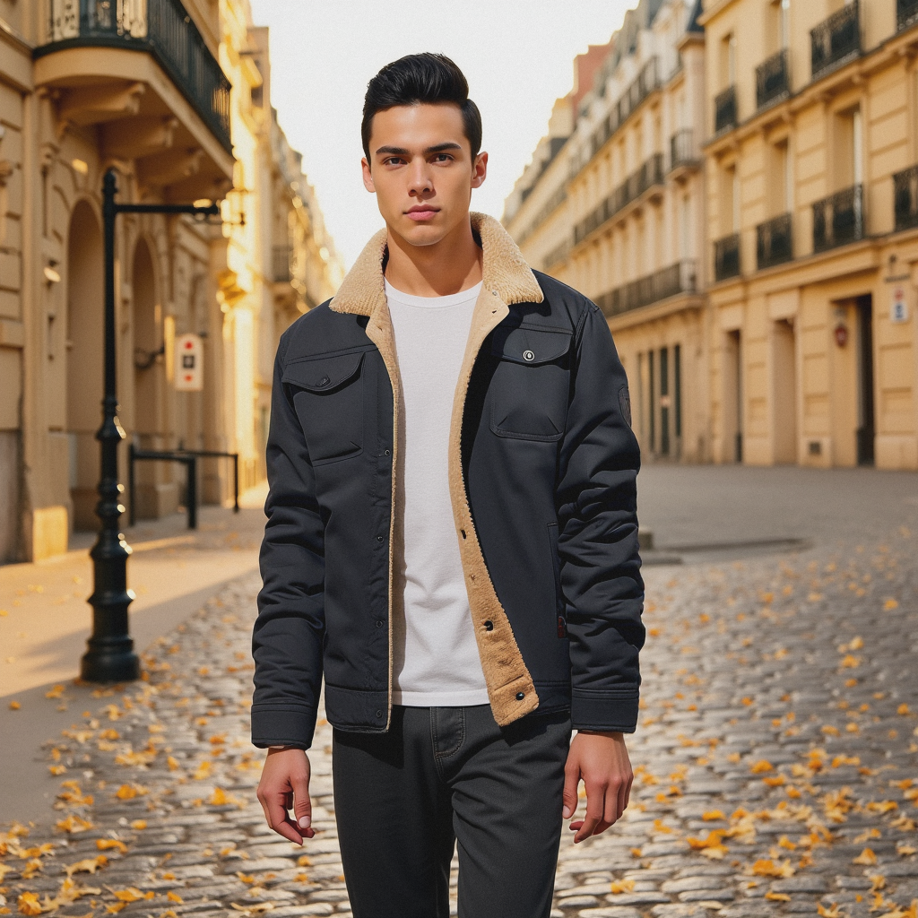 Graham™ | Classic Aviator Bomber Jacket
