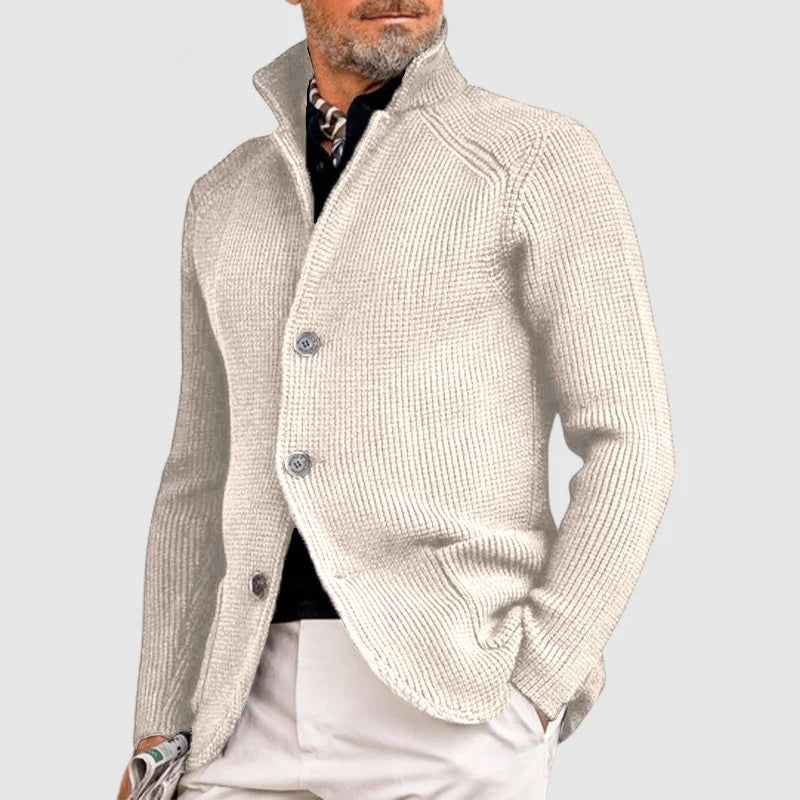 Benjamin™ | Merino Knit Cardigan - By Mezory-London