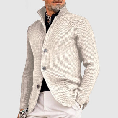Benjamin™ | Merino Knit Cardigan - By Mezory-London