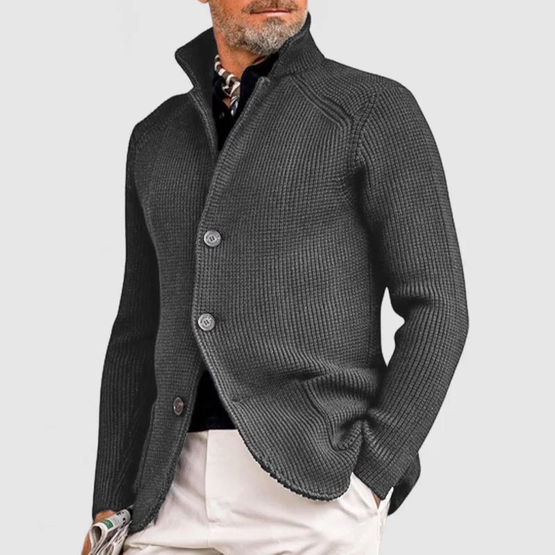 Benjamin™ | Merino Knit Cardigan - By Mezory-London