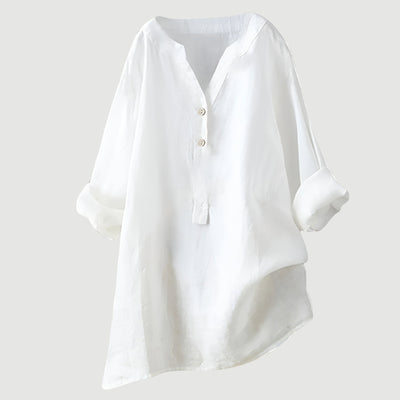 Ashley™ | Airy and Comfortable Linen Women's Blouse