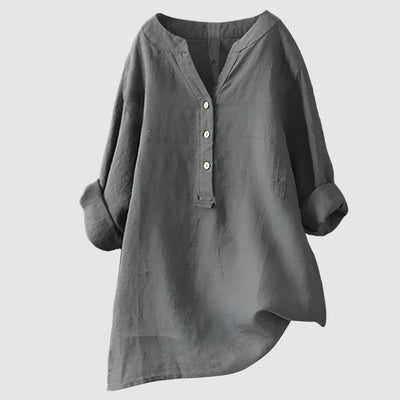 Ashley™ | Airy and Comfortable Linen Women's Blouse
