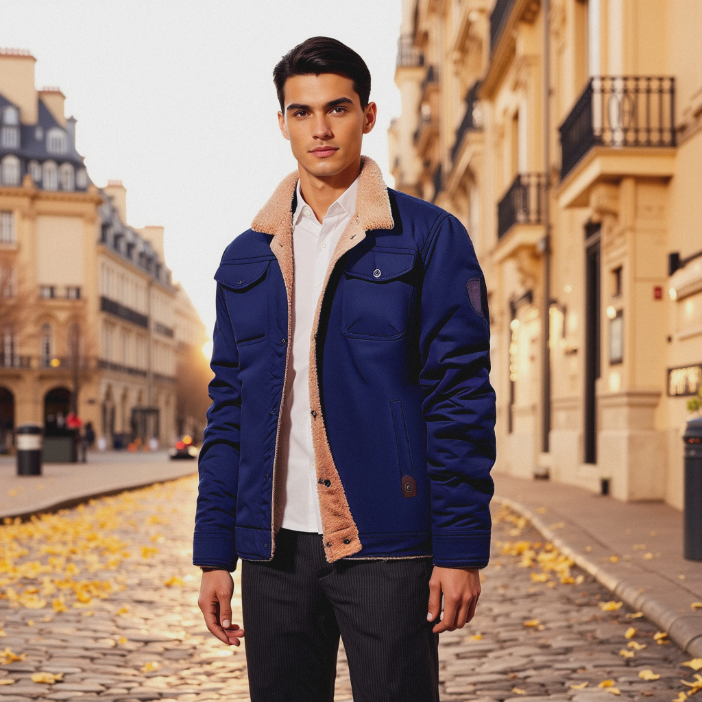 Graham™ | Classic Aviator Bomber Jacket