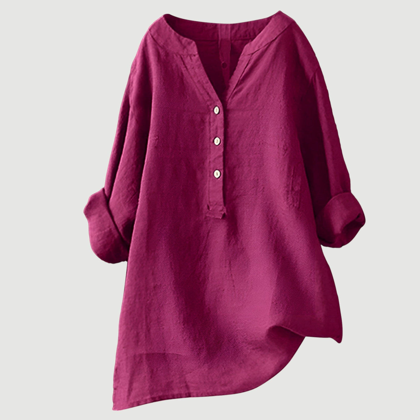 Ashley™ | Airy and Comfortable Linen Women's Blouse