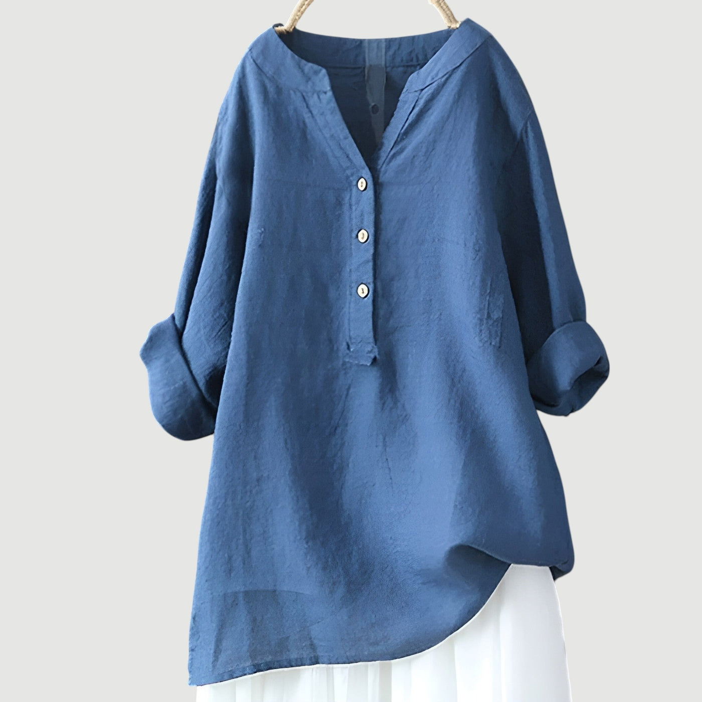 Ashley™ | Airy and Comfortable Linen Women's Blouse