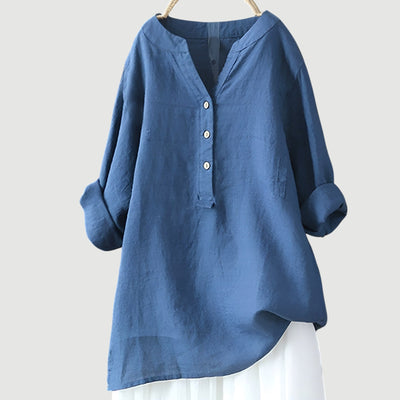 Ashley™ | Airy and Comfortable Linen Women's Blouse