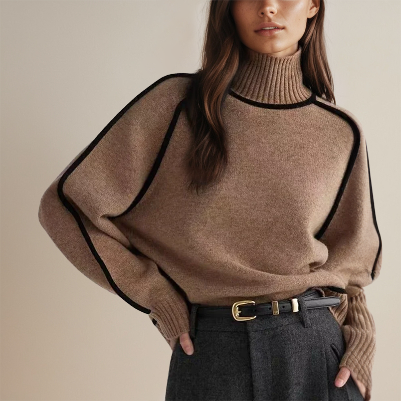 Odette™ | Classic Knit High-Neck