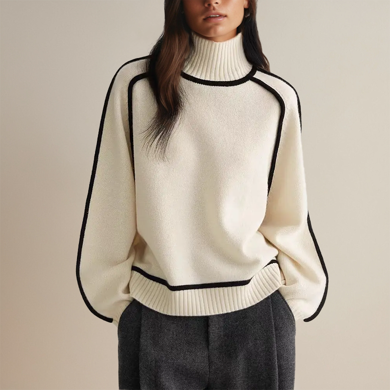 Odette™ | Classic Knit High-Neck