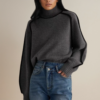 Odette™ | Classic Knit High-Neck