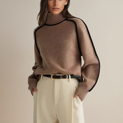 Odette™ | Classic Knit High-Neck