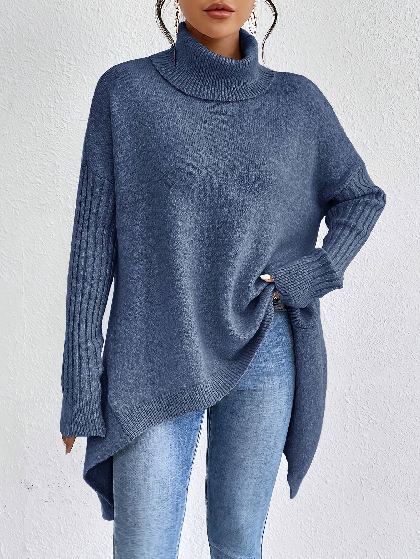 Bella™ | Cozy Knit Turtleneck - By Mezory-London