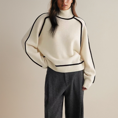Odette™ | Classic Knit High-Neck