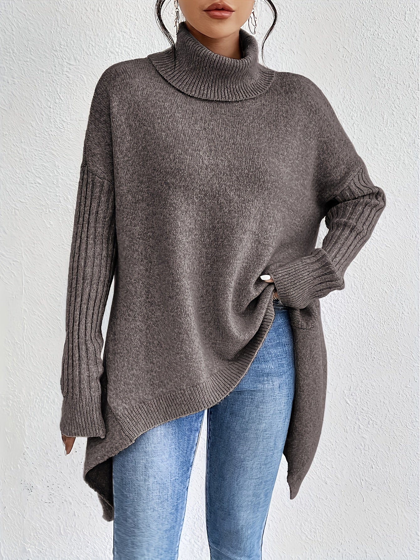 Bella™ | Cozy Knit Turtleneck - By Mezory-London