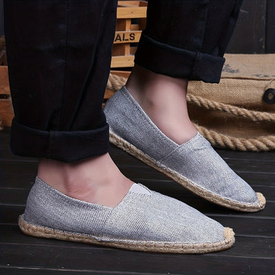 Sebastian™ | Classic Linen Espadrilles