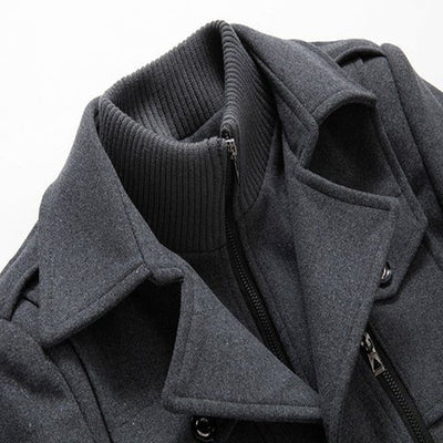 Benjamin™ | Dual-Layer 2-in-1 Coat - By Mezory-London
