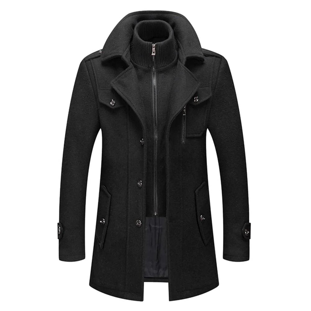 Benjamin™ | Dual-Layer 2-in-1 Coat - By Mezory-London