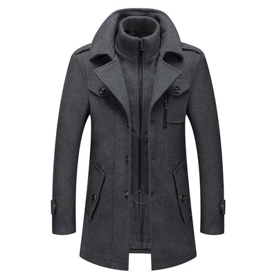 Benjamin™ | Dual-Layer 2-in-1 Coat - By Mezory-London