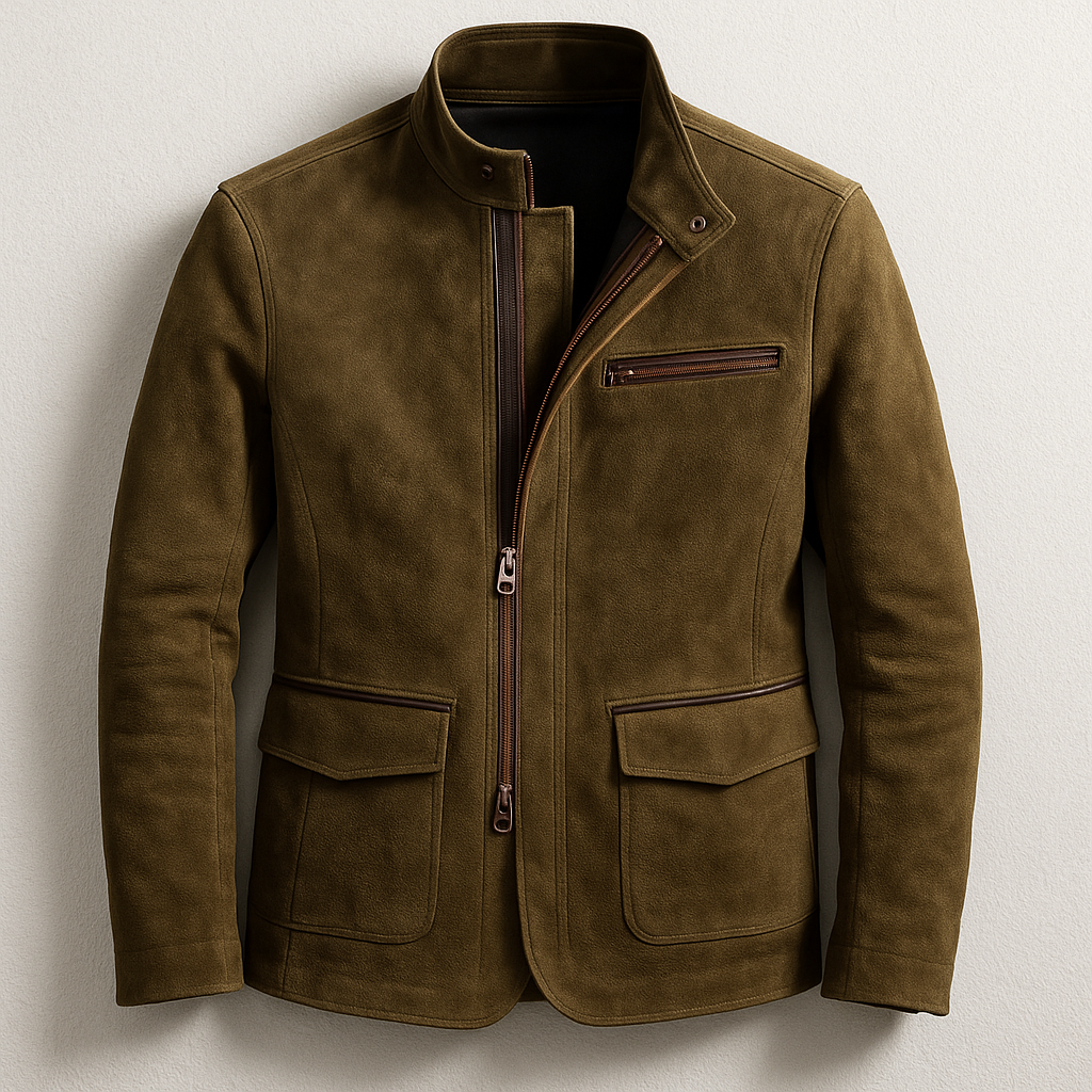 Oliver™ | Classic Suede Jacket - By Mezory-London