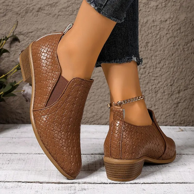Eleanor™ – Premium Orthopedic Leather Oxfords - By Mezory-London