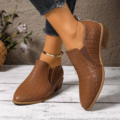Eleanor™ – Premium Orthopedic Leather Oxfords - By Mezory-London