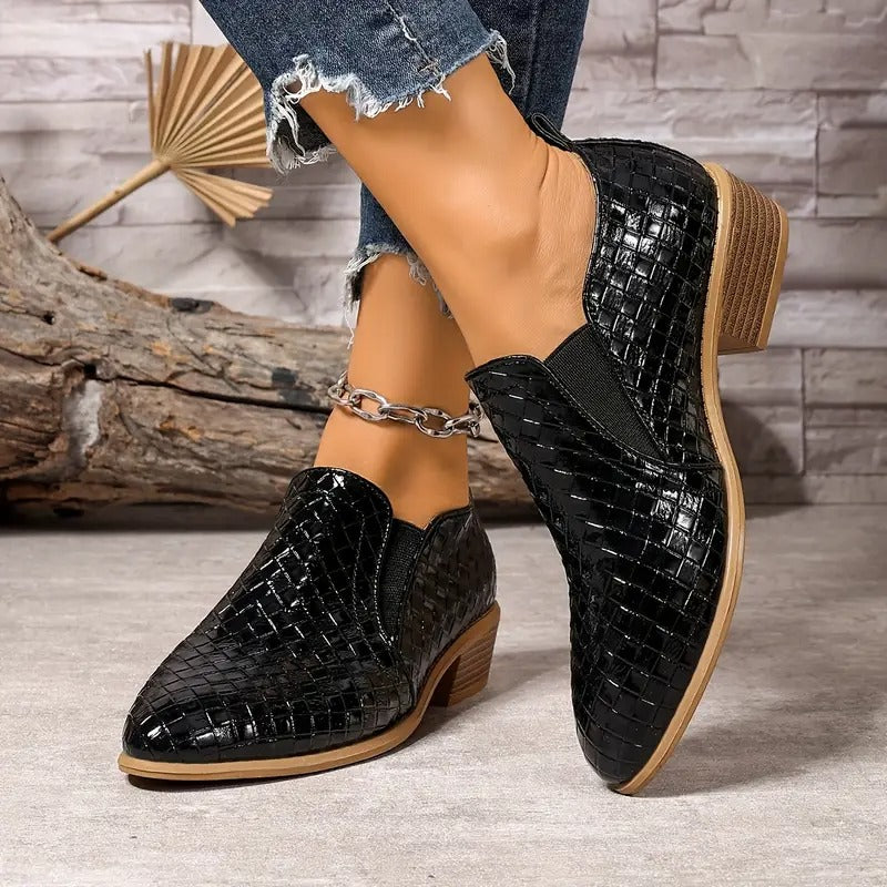Eleanor™ – Premium Orthopedic Leather Oxfords - By Mezory-London