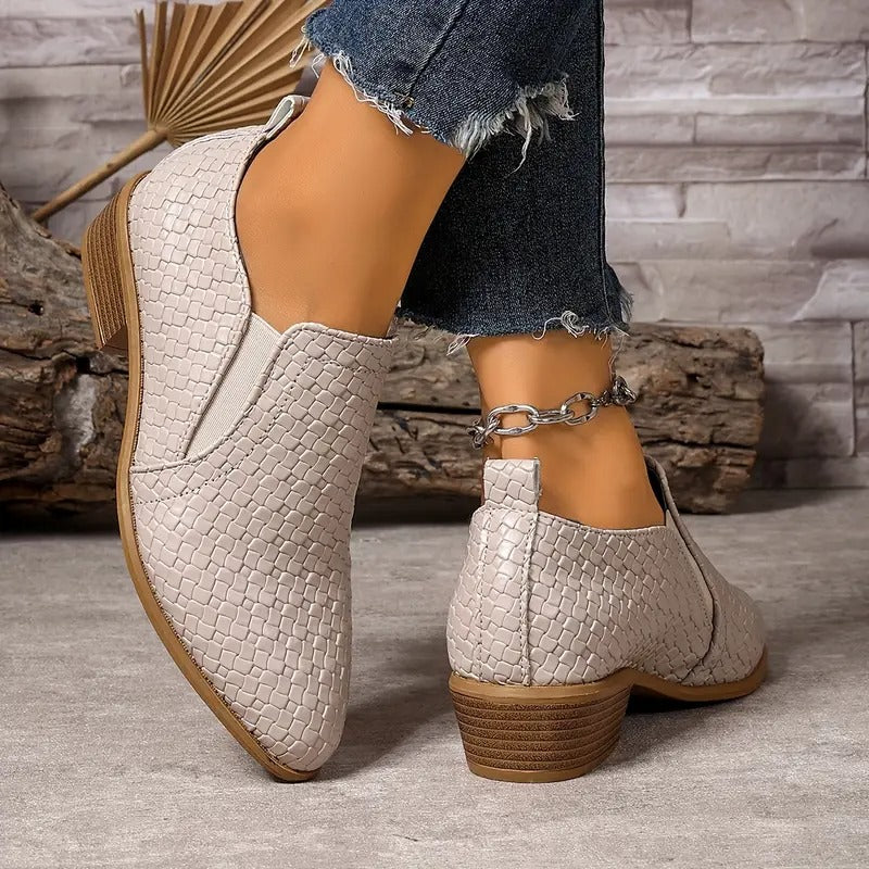 Eleanor™ – Premium Orthopedic Leather Oxfords - By Mezory-London