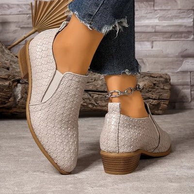 Eleanor™ – Premium Orthopedic Leather Oxfords - By Mezory-London