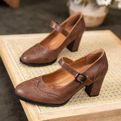 Grace™ – Premium Orthopedic Leather Shoes - By Mezory-London
