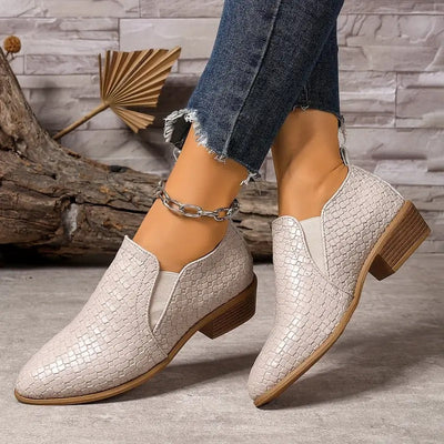 Eleanor™ – Premium Orthopedic Leather Oxfords - By Mezory-London