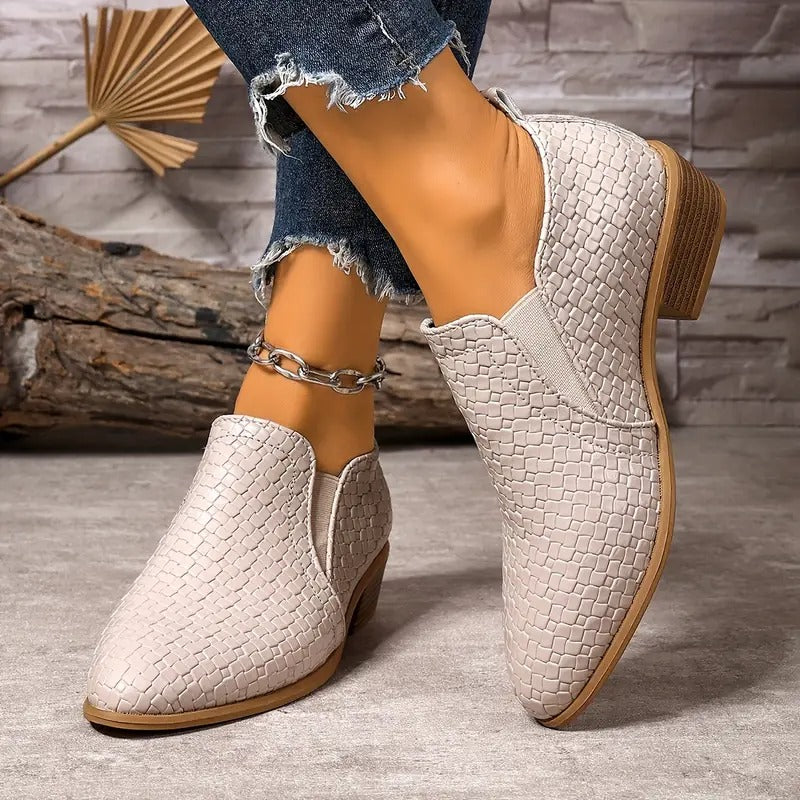 Eleanor™ – Premium Orthopedic Leather Oxfords - By Mezory-London