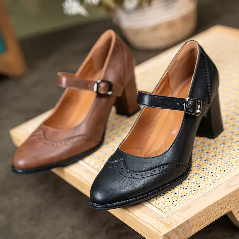Grace™ – Premium Orthopedic Leather Shoes - By Mezory-London