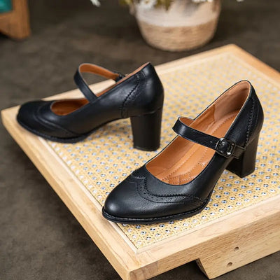 Grace™ – Premium Orthopedic Leather Shoes - By Mezory-London