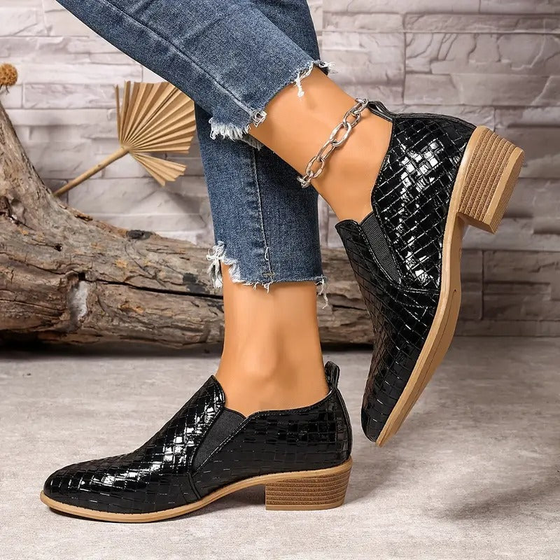 Eleanor™ – Premium Orthopedic Leather Oxfords - By Mezory-London
