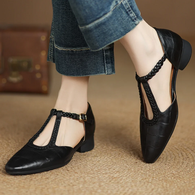 Elena™ | Orthopaedic Leather Shoes — By Mezory-London