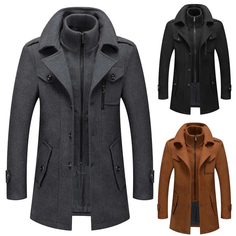 Benjamin™ | Dual-Layer 2-in-1 Coat - By Mezory-London