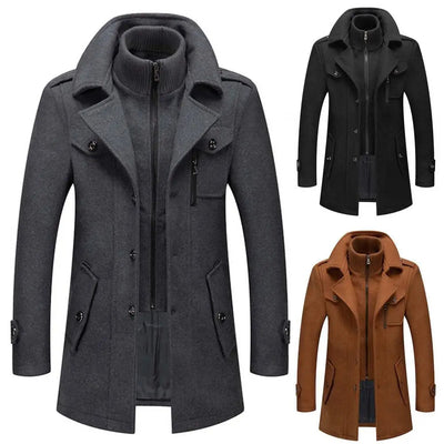 Benjamin™ | Dual-Layer 2-in-1 Coat - By Mezory-London
